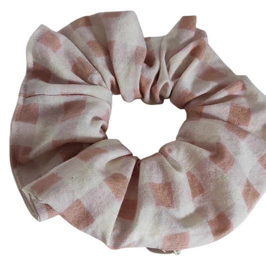 Chouchou pochette • Carreaux larges