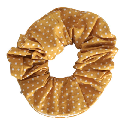 Chouchou pochette • Pois jaune
