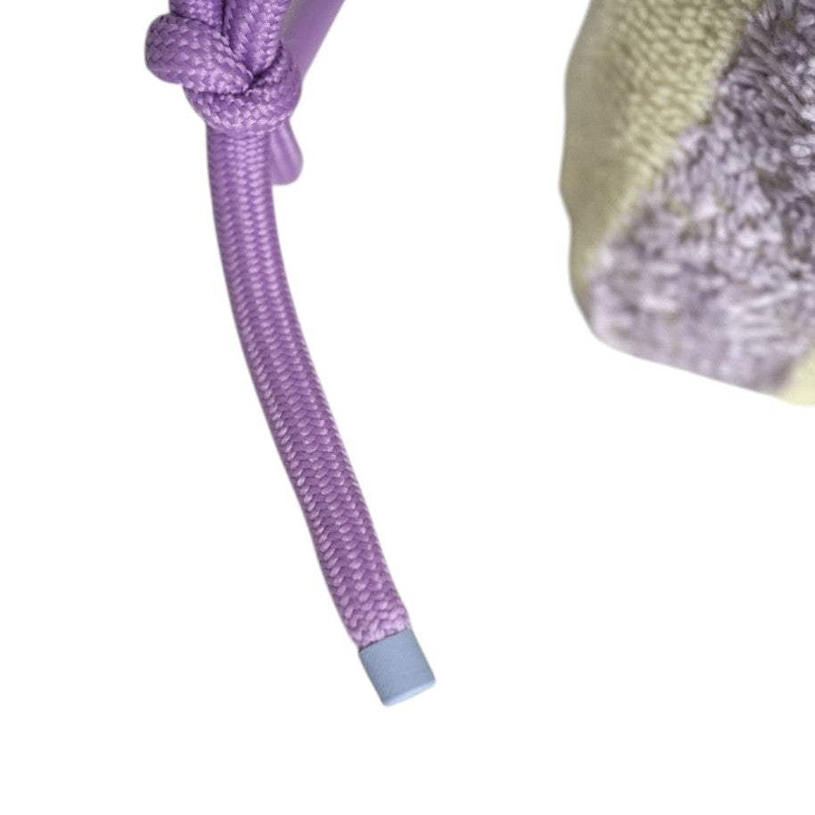 Pochette gourde - jaune-lilas