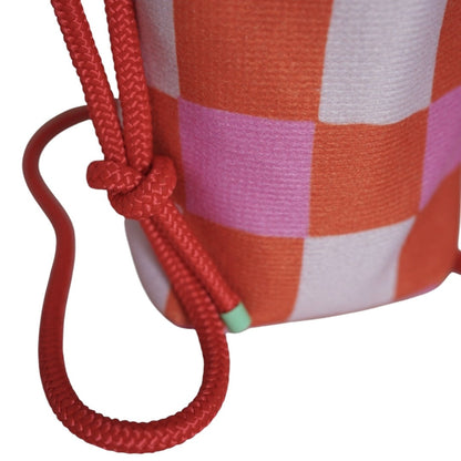 Pochette gourde - rose/orange
