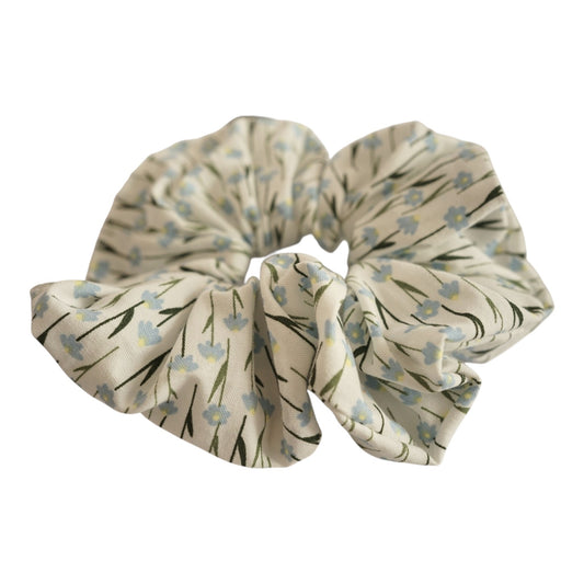 Chouchou • Petites fleurs bleues