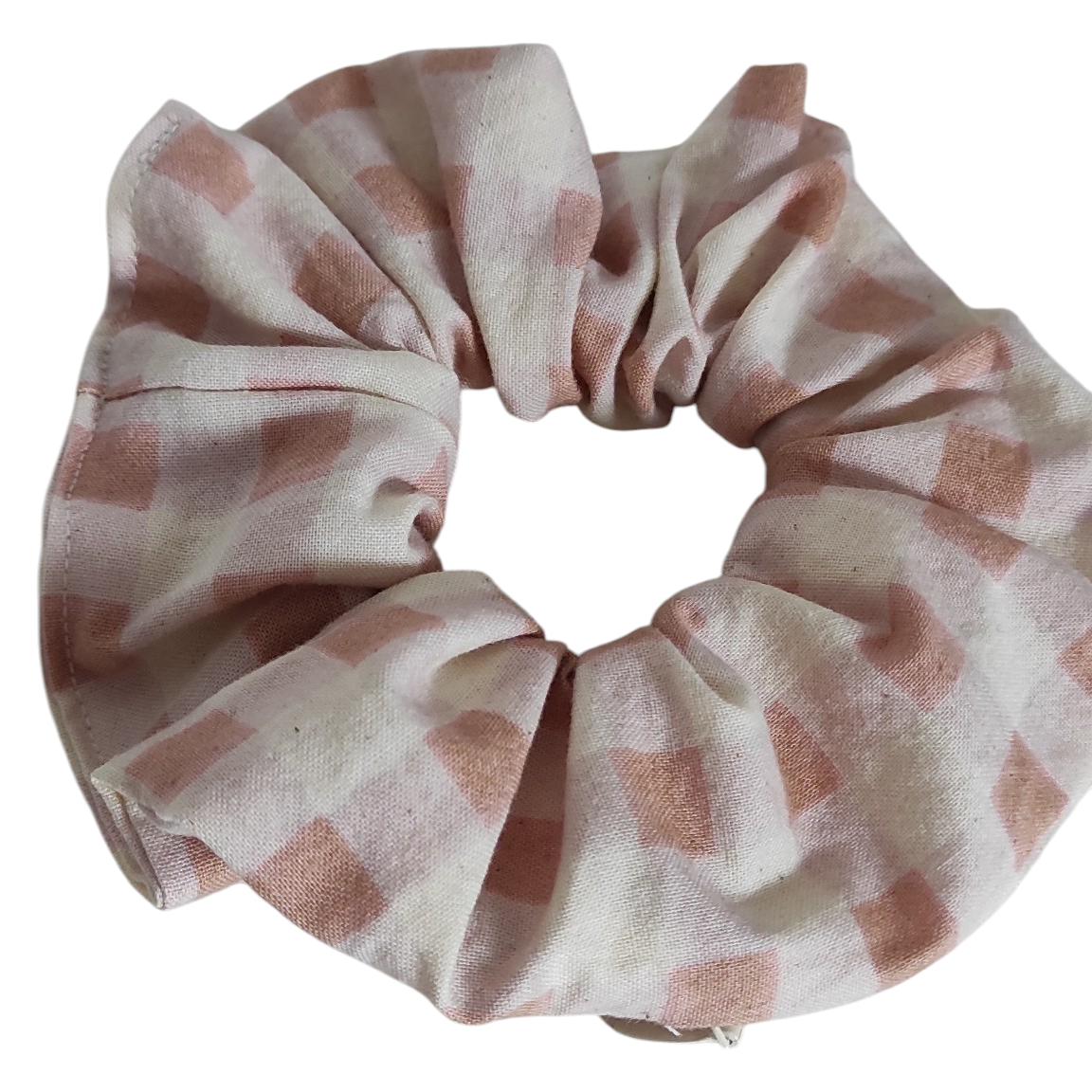 Chouchou pochette • Carreaux larges