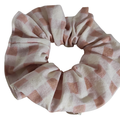 Chouchou pochette • Carreaux larges