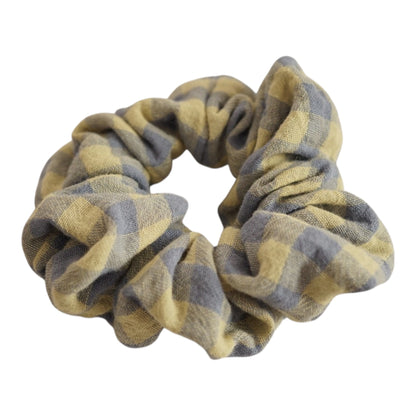 Chouchou • Carreaux jaunes/bleus